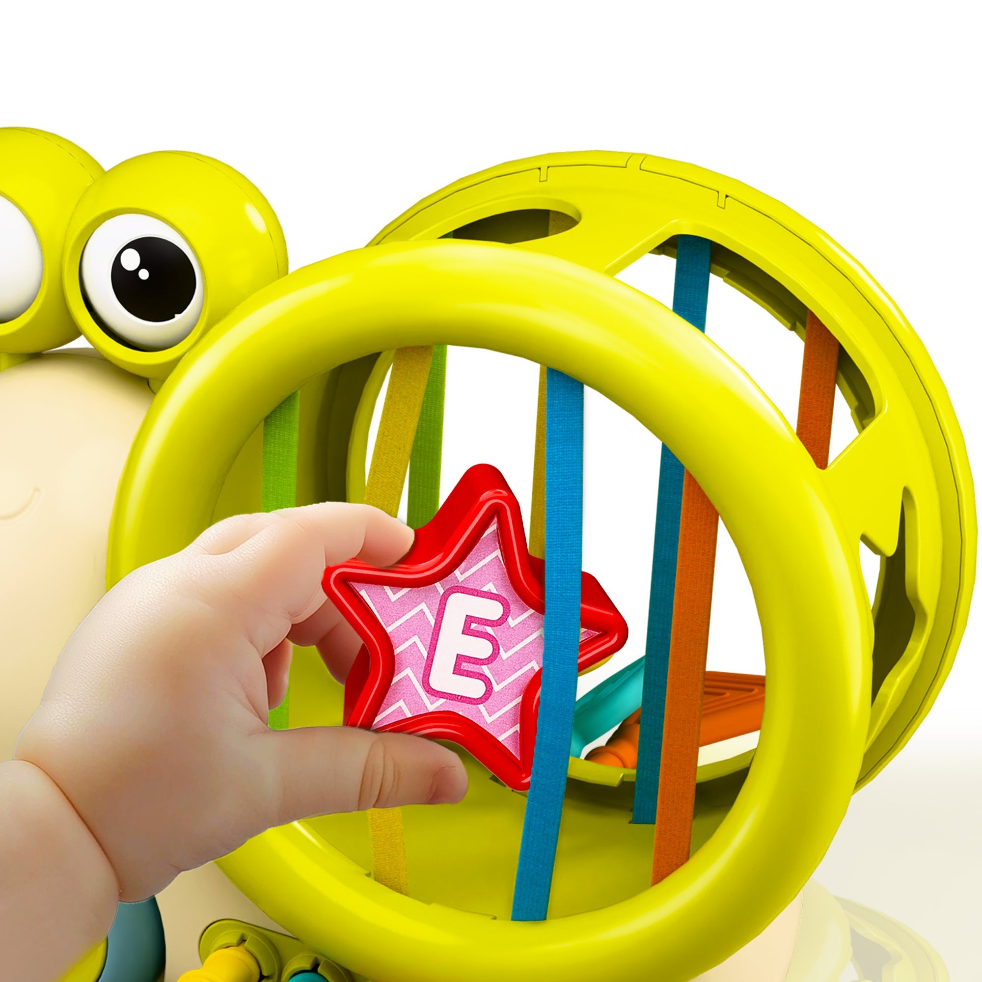 Fidtoy Jouet à Trier en Forme d'Escargot pour Bébés et Tout-Petits