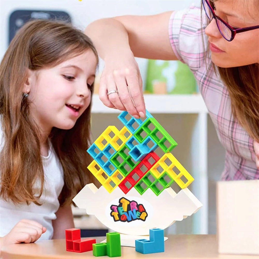 Balance Puzzle Tower™ - ¡Construye y equilibra! - Torre Tetris