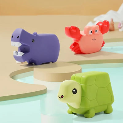Bath Buddies™ – Animales de ducha salvajes – Pistola de agua para el baño