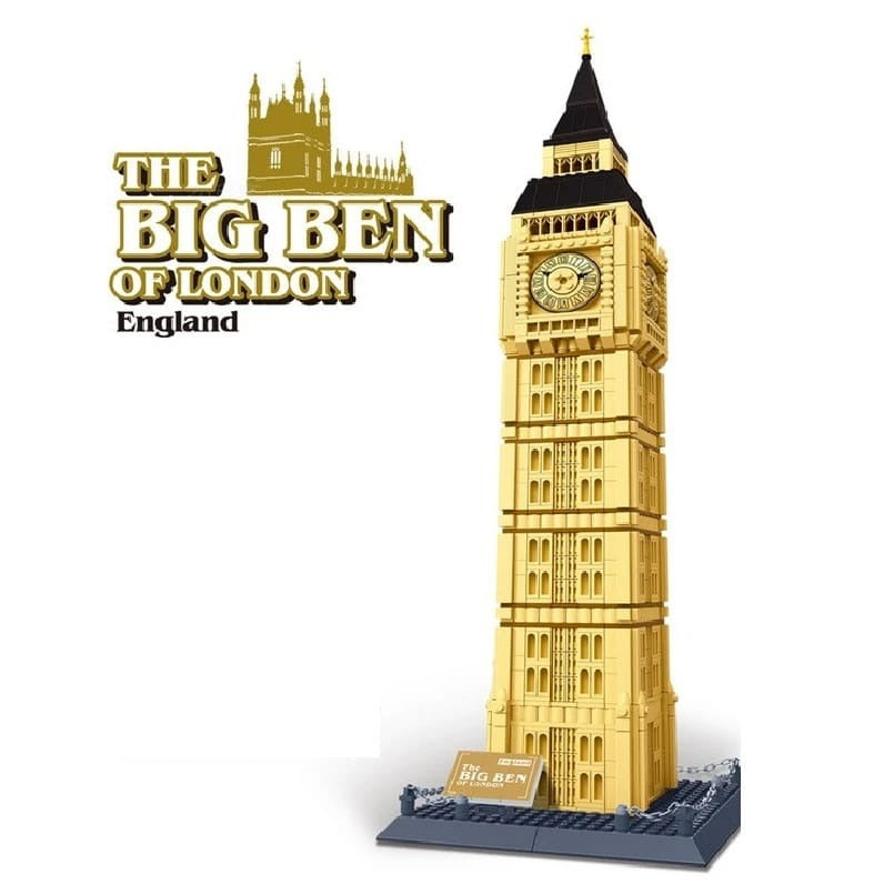 BIG BEN Londres - Maquette de construction en briques (1660 pièces) - 216