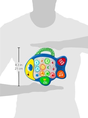 Fidtoy Activity Fish Toy with Lights Music and Learning Modes