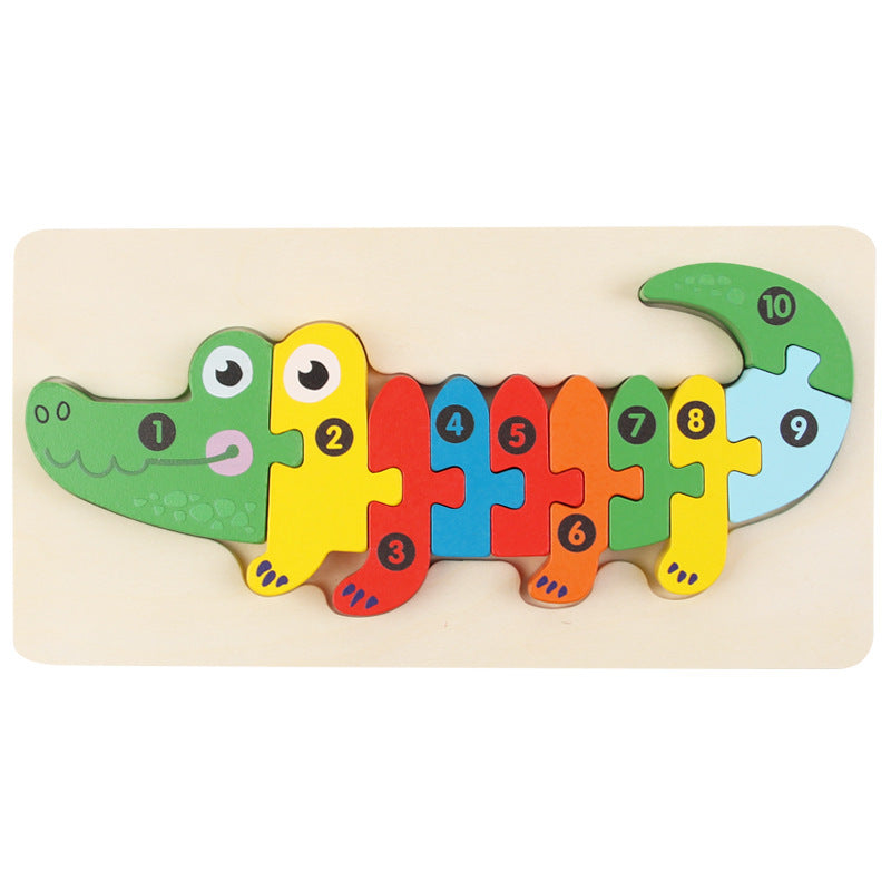 Fidtoy Wooden Shape Matching Puzzle for Toddler Learning Autism Kids Quiet Time Toy Montessori Puzzle Educational Toy Fine Motor Skills Game