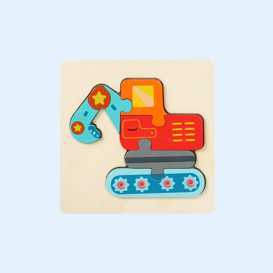 Fidtoy Puzzle en bois Forme et apprentissage Montessori pour les tout-petits