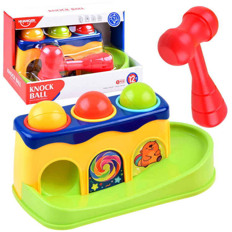 Jouet à marteler Fidtoy pour les tout-petits de 12 mois et plus