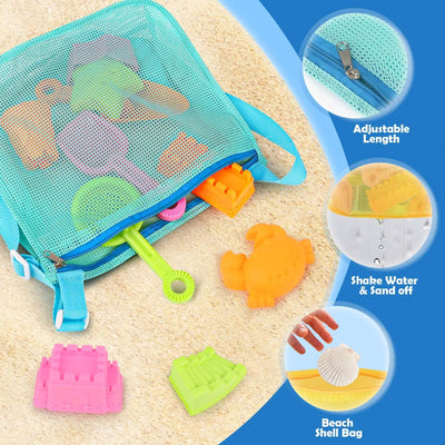 Juego de 30 Juguetes de Playa Plegables para Niños de 3 a 10 Años