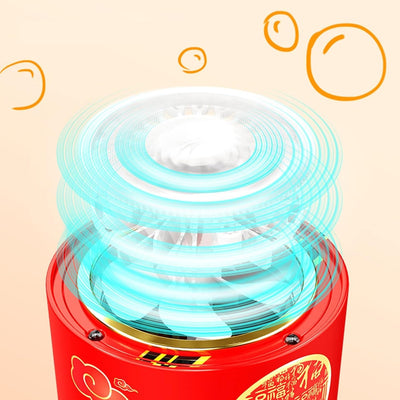 Fidtoy Colorful Lights Electric Automatic Bubble Maker Machine for Kids Outdoor Party Play