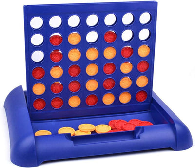 Fidtoy Connect 4 Game Chess Piece Family Fun Board Game for Kids and Families