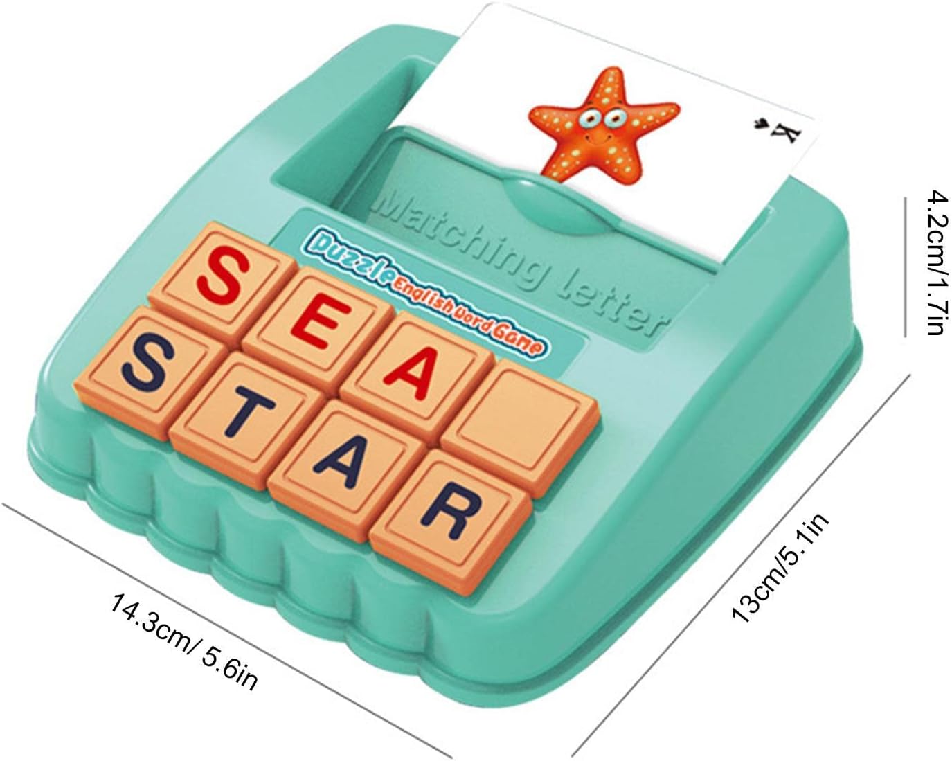 Fun Matching Alphabet Spelling Card Game - 73C