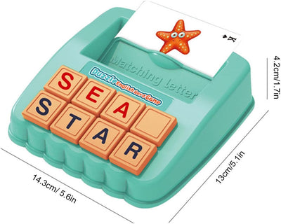 Fun Matching Alphabet Spelling Card Game - 73C