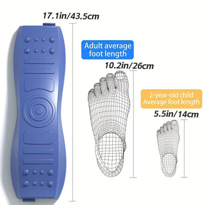 Fidtoy Multicolour Sensory Balance Beam Tactile Board for Kids Stepping Stones Coordination Toy Age 3-6