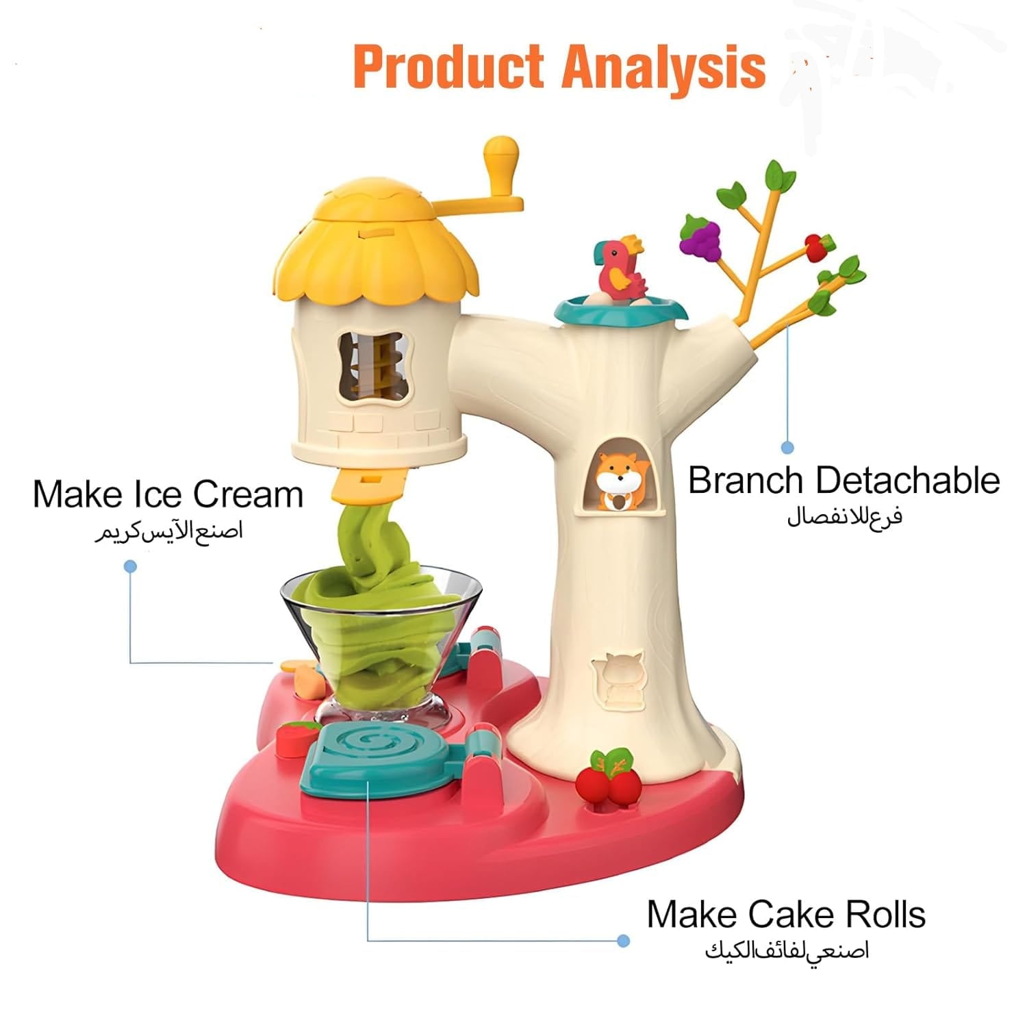 Máquina de hacer plastilina de helados "Hazlo tú mismo" - 001