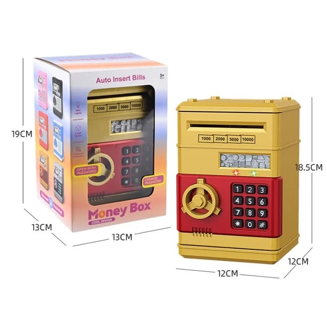 Tirelire électronique bancaire avec distributeur automatique de billets pour enfants - 507