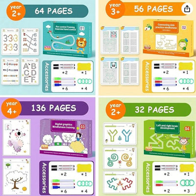 Cahier de traçage magique