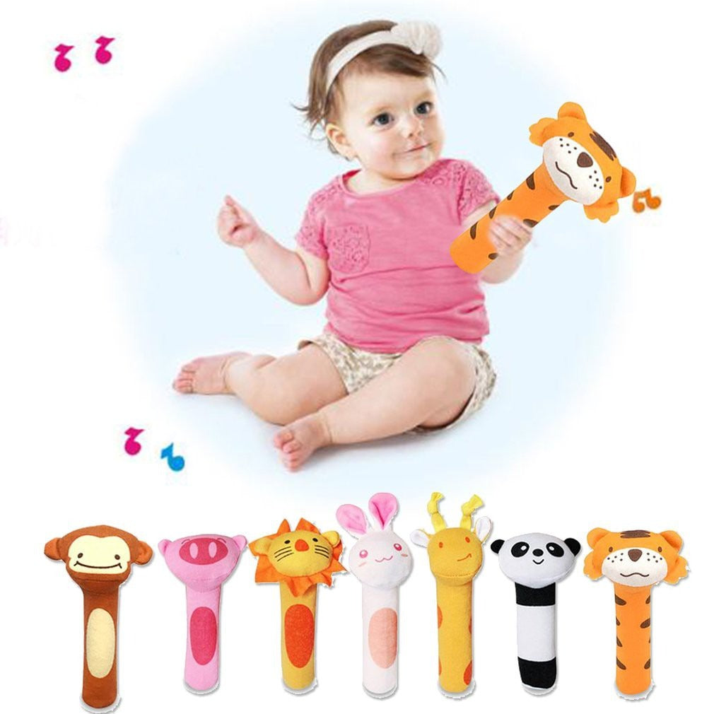 Hochet doux en peluche pour bébé - 669