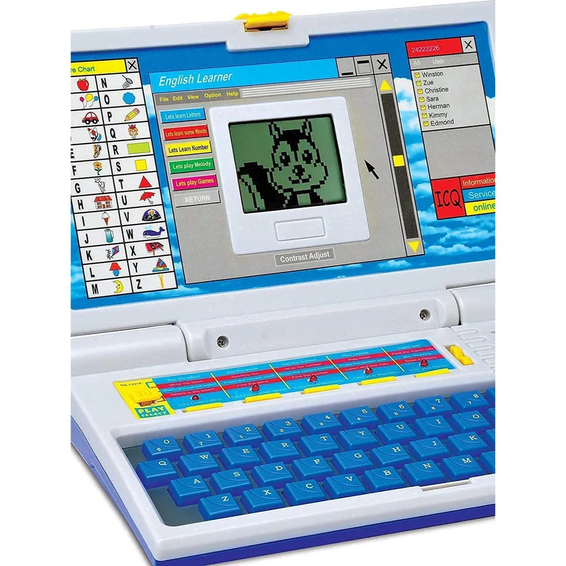 Ordinateur portable d'apprentissage de l'anglais pour apprenant 20 activités - 101