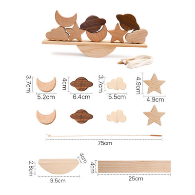 Children's Solid Wood Jenga Early Education Cognitive Toys