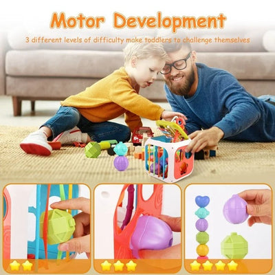 Caja clasificadora de formas multifuncional 7 en 1 - 862