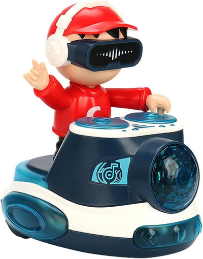 Jouet de danse DJ Fidtoy avec lumières musicales et mouvement automatique
