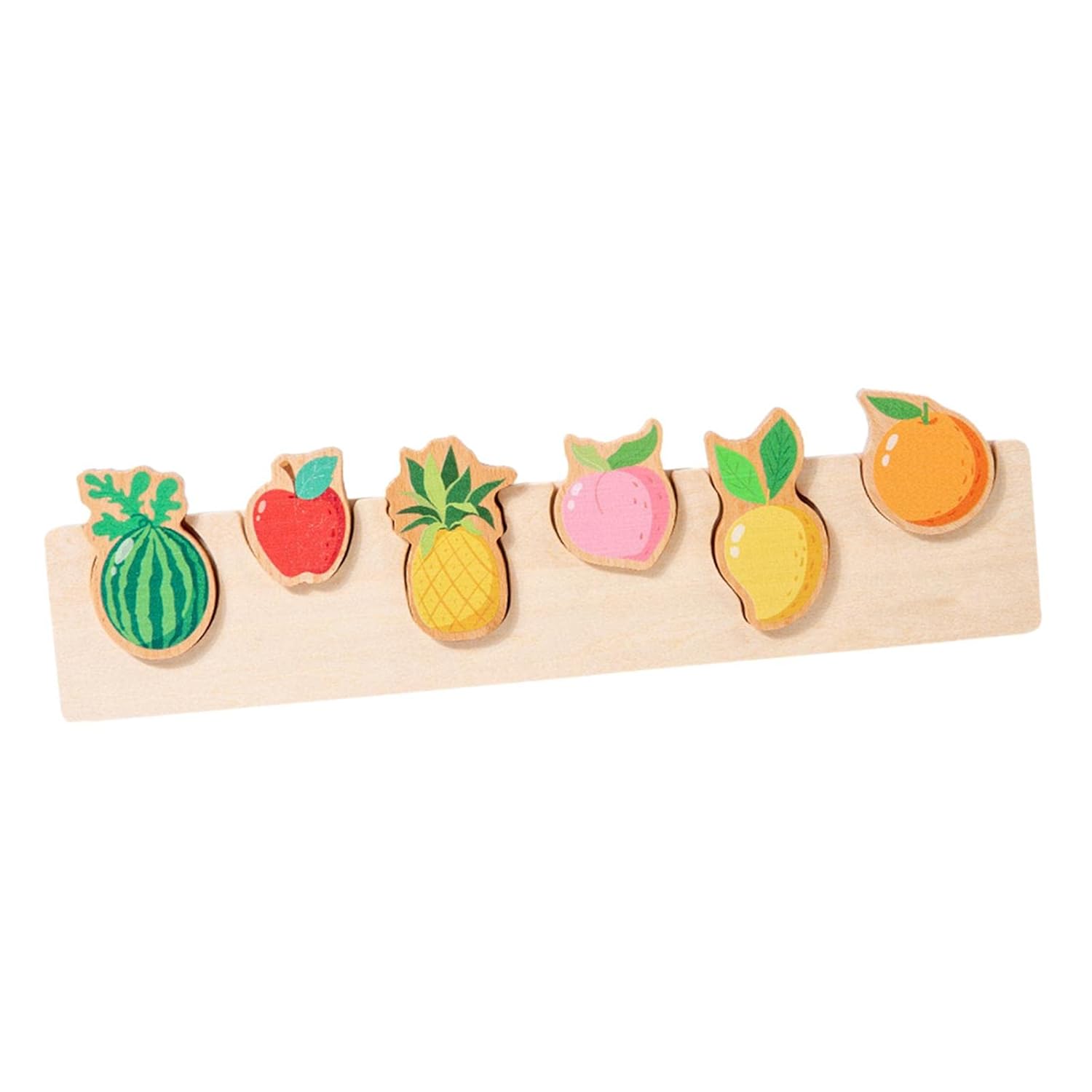 ATORSE™ Juguete de mesa a juego de puzles para preescolares de 1 2 3+ años con diseño de frutas | Juguetes y pasatiempos | Educativos | Otros juguetes educativos