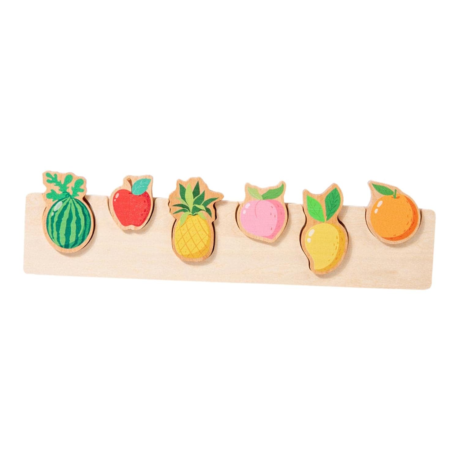 ATORSE™ Juguete de mesa a juego de puzles para preescolares de 1 2 3+ años con diseño de frutas | Juguetes y pasatiempos | Educativos | Otros juguetes educativos