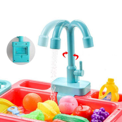 Kit de jeu d'imitation évier et lave-vaisselle de cuisine - 546