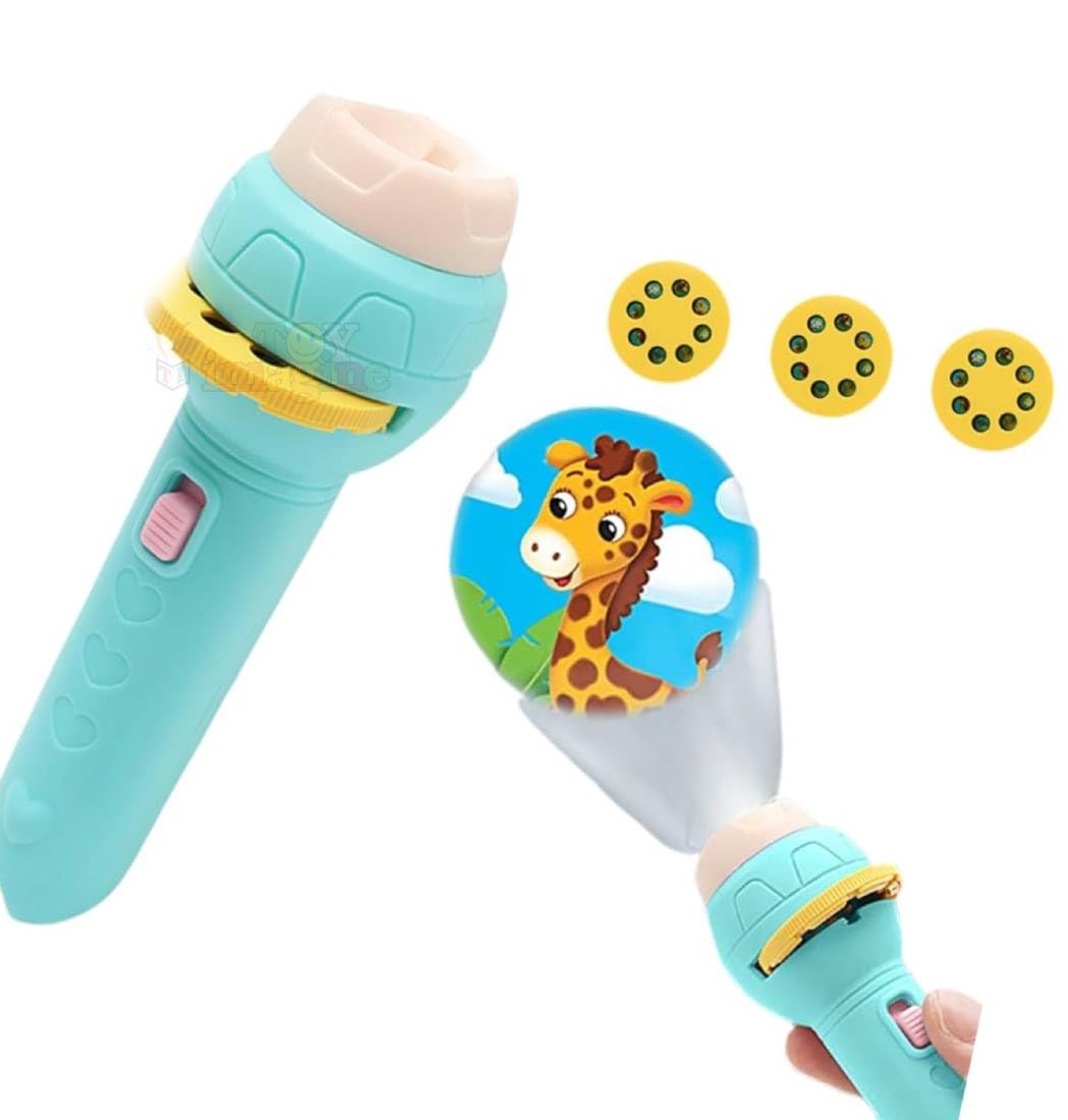 Fidtoy Projecteur d'histoires pour enfants – Lampe de projection d'histoires pour le coucher avec 10 disques d'histoires