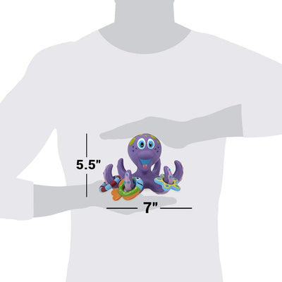 Fidtoy Octopus Bath Toy Set for Toddlers