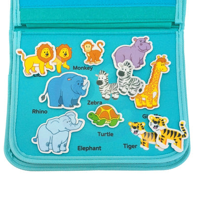 Libro sensorial Montessori Dinosaurio ocupado 4 páginas de doble cara - 071