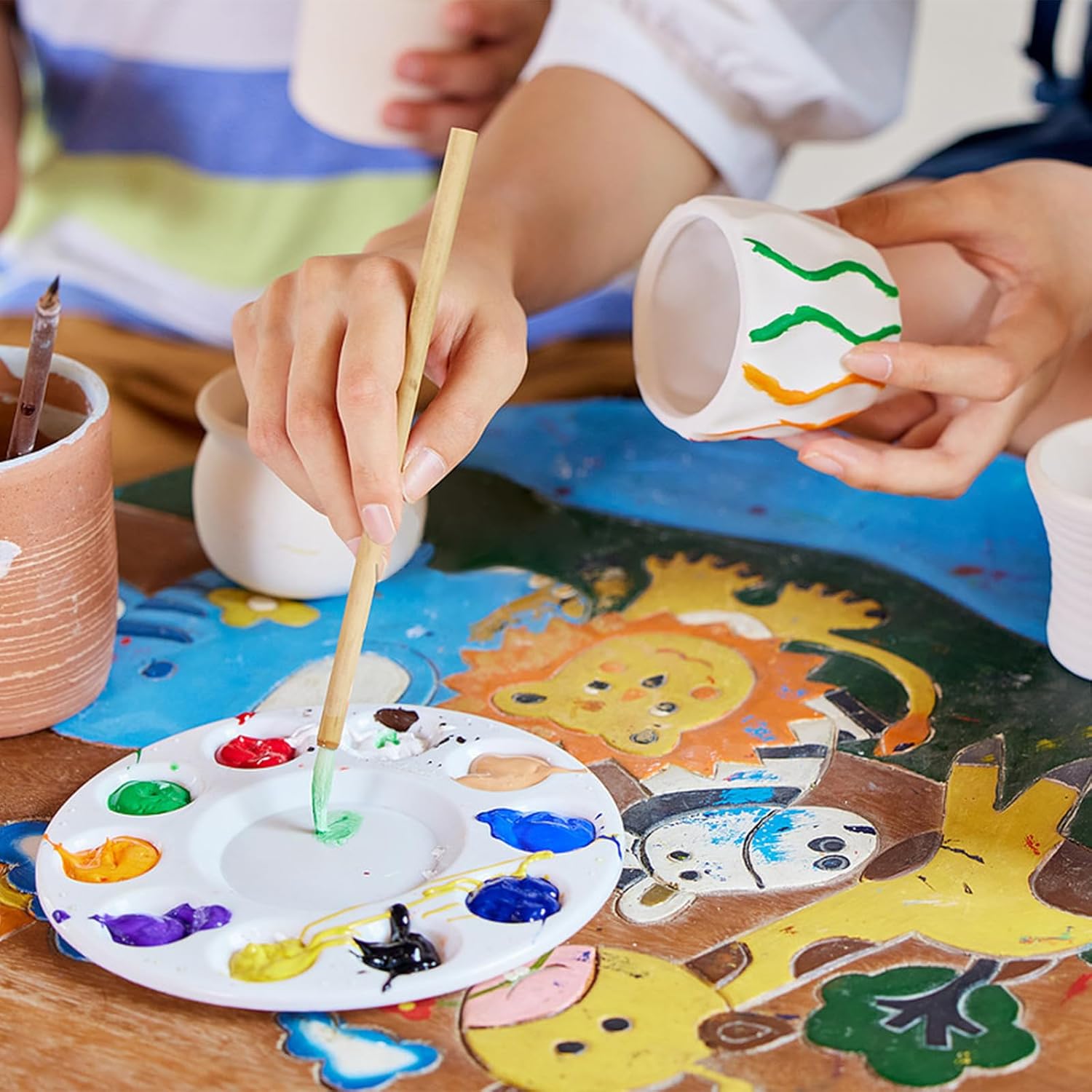 DIY Frog Electric Pottery Wheel Pretend Play Set - 560