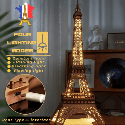 Puzle de madera 3D Torre Eiffel