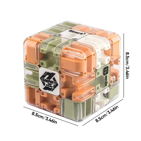 3D Marble Maze Puzzle Cube – Puzzle Toy and Christmas Gift for Children