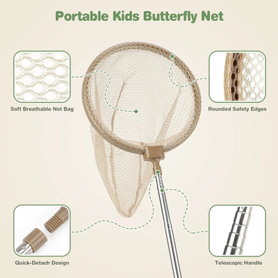 Kit Atrapabichos de Madera para Niños