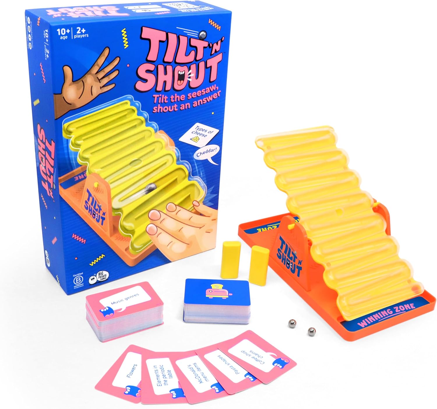 Tilt 'n' Shout : Un jeu de société familial et rapide - 602