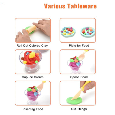 Máquina de hacer plastilina de helados "Hazlo tú mismo" - 001