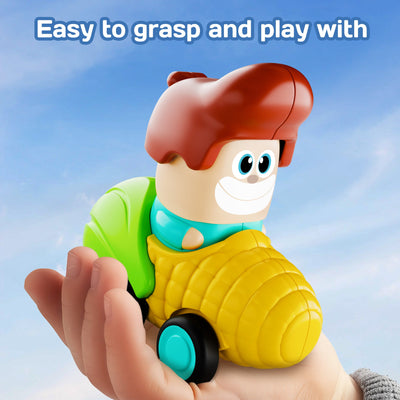Fidtoy 6 Voitures à Friction pour Tout-petits