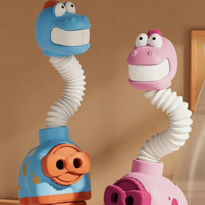Montre tube pop à projection dinosaure - 81A