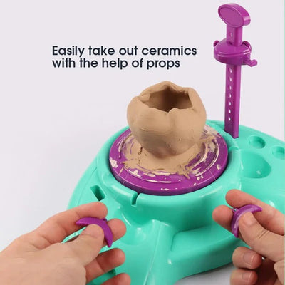 Kit de máquina de arcilla para taller de cerámica de bricolaje - 012