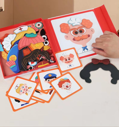 Face Changing Magnetic Board Puzzle - 841