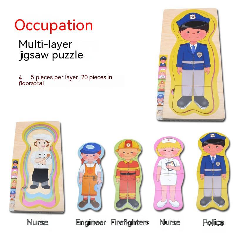 Boys' Body Structure Puzzle - Fun and Learn