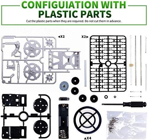 DIY 4WD Climber Assembly Kit Circuit Building Off-Road Car - 005