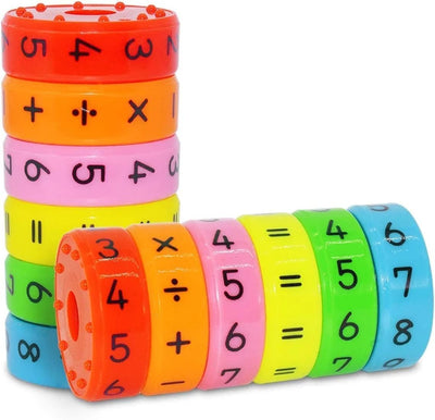 Mini rueda giratoria magnética de operaciones matemáticas - 313