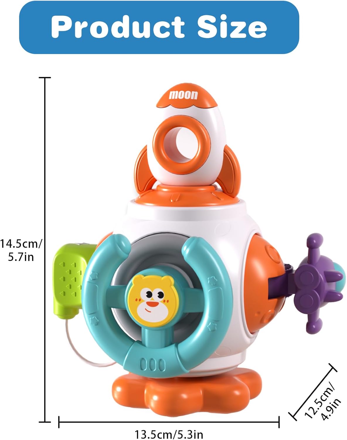 Fidtoy Infant Activity Cube Montessori Toy for Babies