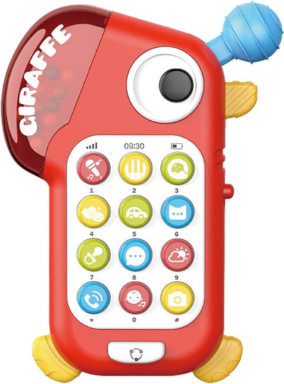Fidtoy Téléphone jouet sensoriel multi-activités pour bébés