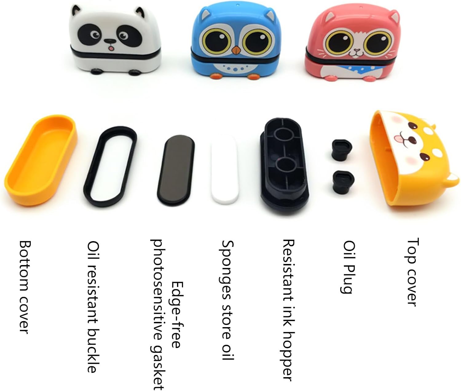 Fidtoy Clothes First Name Stamp – Personalized Kids Clothing Labeling Tool for School & Daycare