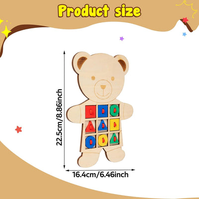 Esquirla Juego de Ensamblaje de Tarjetas para el Desarrollo Infantil - Juego de Combinación de Hilos - Juguete Educativo para Habilidades Motoras - Juguete de