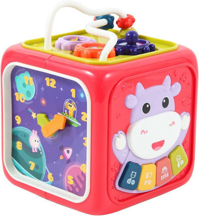 Fidtoy Cubo de Actividades Multifuncional para Niños Pequeños 18M+
