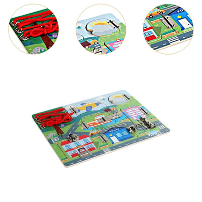 THE STYLE SUTRA Tablero de Actividades Sensoriales para Niños y Niñas de 2, 3, 4 y 5 Años