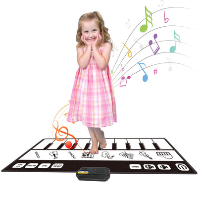Tapis de danse musical Fidtoy – Tapis de sol musical interactif pour enfants