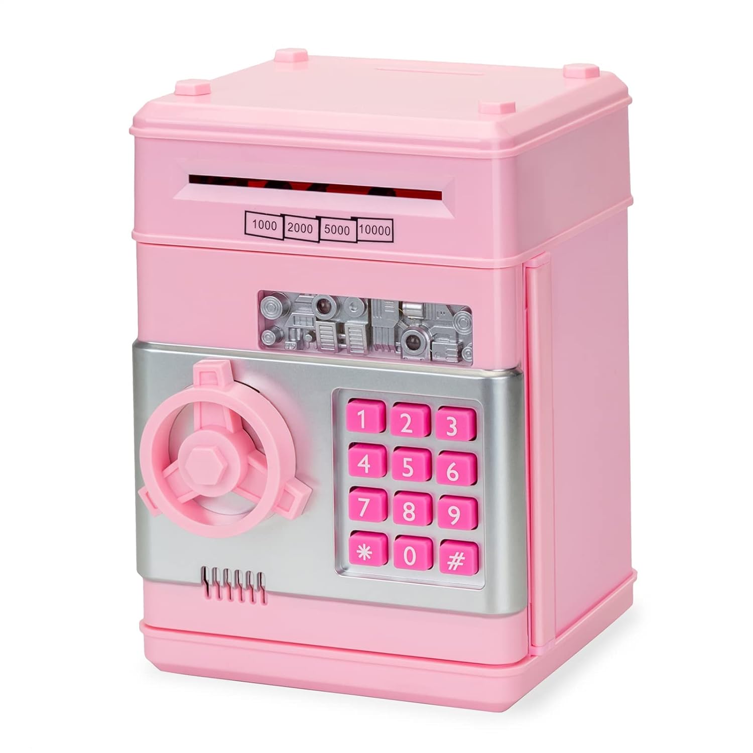 Fidtoy Linda Hucha para Niñas | Mini Cajero Automático Educativo para que los Niños Aprendan a Ahorrar en Casa