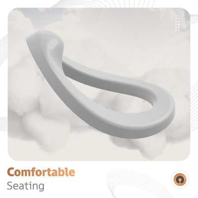 Fidtoy Toddler Potty Training Toilet Seat for Kids Comfortable Baby Potty Chair Portable Training Toilet for 1 2 3 Year Old Home Use